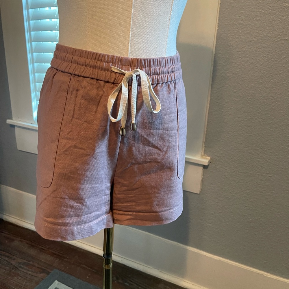 Women's Kut from the Kloth Linen Pink Shorts